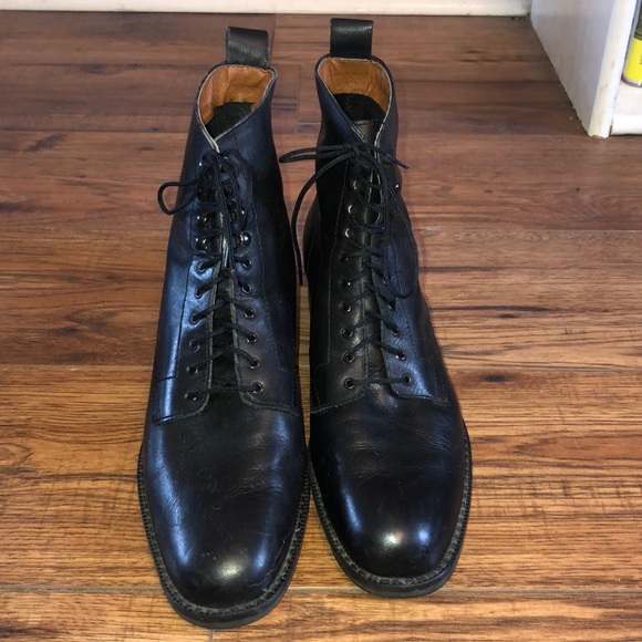 Hunt Club Shoes - Vintage 1980s Hunt Club Lace up Paddock boots